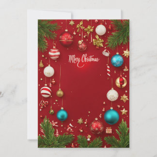 tarjeta de Feliz Navidad 
