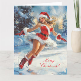 Tarjeta de Feliz Navidad.