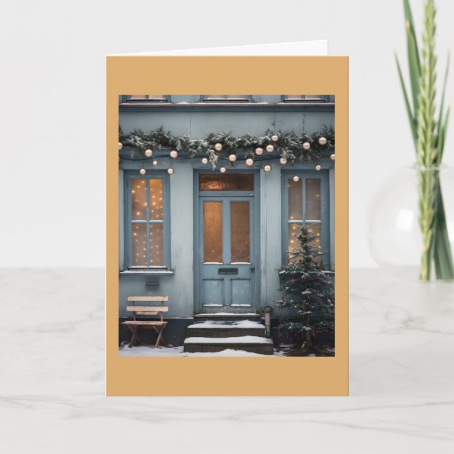 Tarjeta de Feliz Navidad (Anverso)