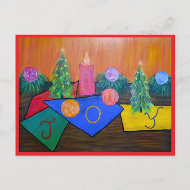 Tarjeta de Feliz Navidad (Anverso)