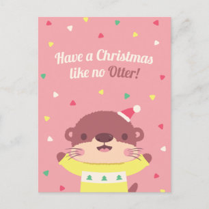Tarjeta de Feliz Navidad Como Ninguna Otra Con Nut