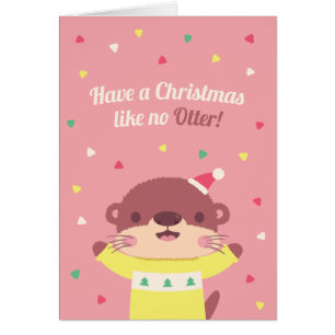 Tarjeta de Feliz Navidad Como Ninguna Otra Con Pun