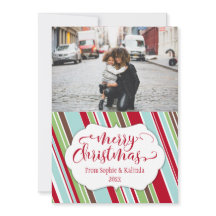 Tarjeta de Feliz Navidad con paleta de colores vin