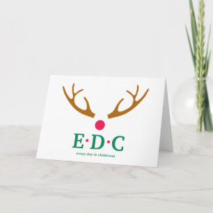 Tarjeta de Feliz Navidad de Todos los Días