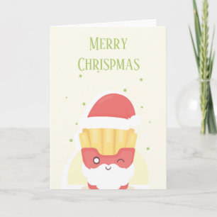 Tarjeta de Feliz Navidad Doble