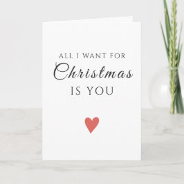 Tarjeta de Feliz Navidad moderna para ti