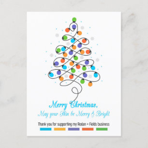 Tarjeta de Feliz Navidad para consultores de RandF