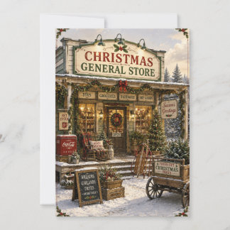 Tarjeta de Feliz Navidad personalizada