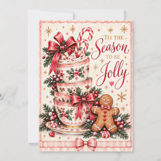 Tarjeta de Feliz Navidad personalizada
