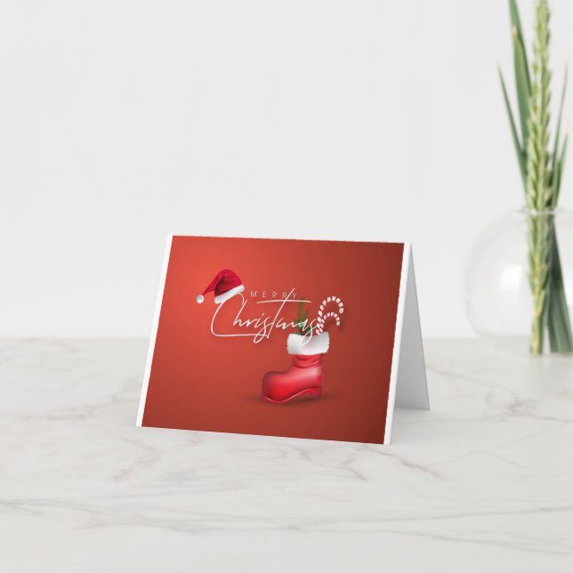 tarjeta de **FELIZ NAVIDAD** "VECINO" (Anverso)