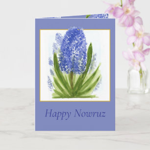 Tarjeta de Feliz Nowruz Pintada a Mano