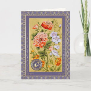 Tarjeta de Feliz Nowruz. Tarjetas de felicitación