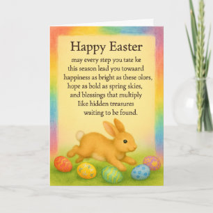 Tarjeta de Feliz Pascua
