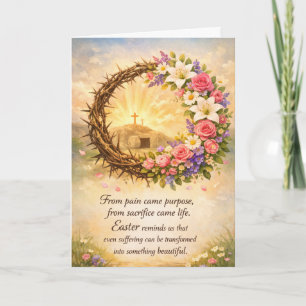 Tarjeta de Feliz Pascua