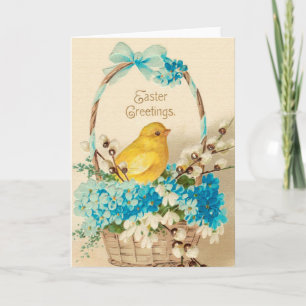 Tarjeta de Feliz Pascua Antigüa