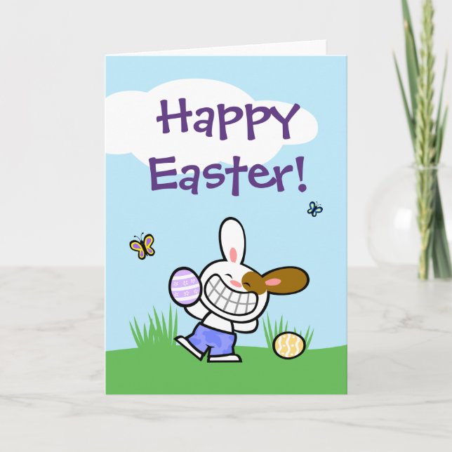Tarjeta de Feliz Pascua de Boony (Anverso)