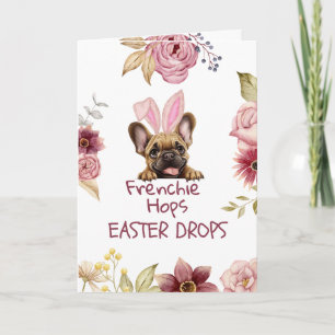 Tarjeta de Feliz Pascua divertida y personalizable