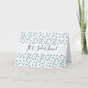 Tarjeta de Feliz Pascua Judía Tiempo de Séder Capr