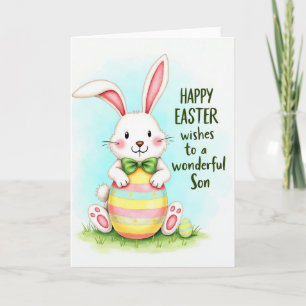 Tarjeta de Feliz Pascua para Hijo