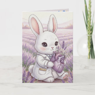 Tarjeta de Feliz Pascua, Regalo del Doctor Bunny p