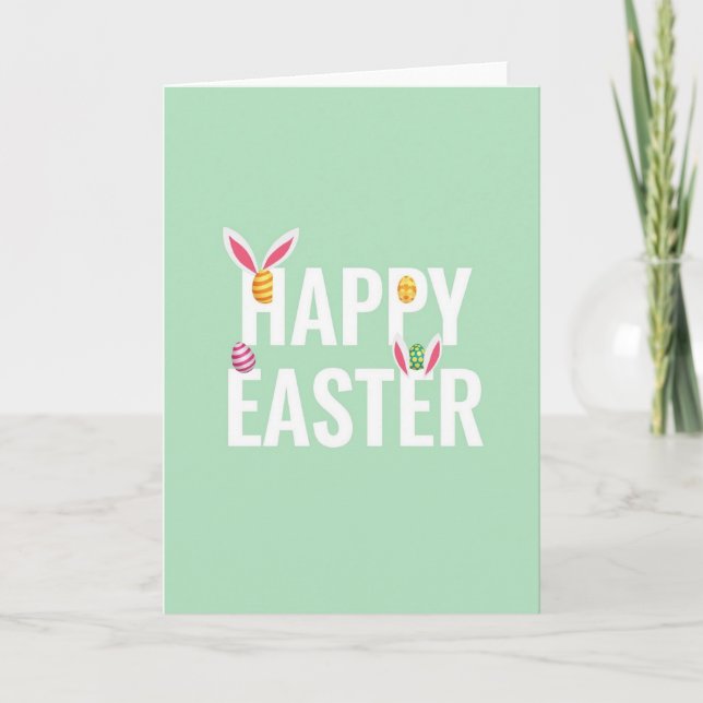 Tarjeta de Feliz Primavera (Anverso)