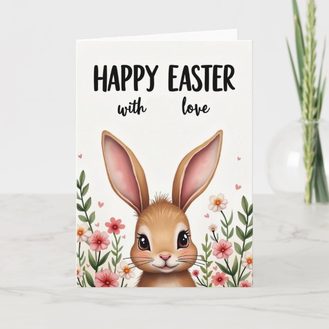 Tarjeta de Feliz Primavera (Anverso)
