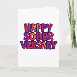 Tarjeta de Feliz Soberversario con sobre 5x7