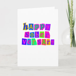 Tarjeta de Feliz Soberversario con sobre 5x7