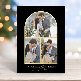 Tarjeta de feriado de Relieve metalizado de ferry 