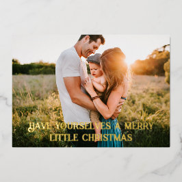 Tarjeta de feriado para Relieve metalizado de Navi