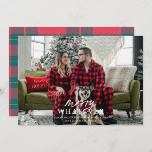 Tarjeta de festividad con fotos de Mascota de colo