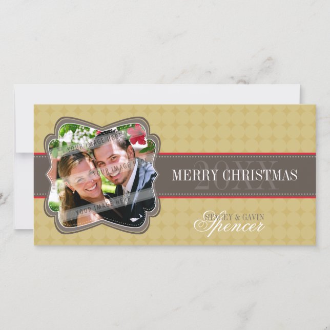 TARJETA DE FESTIVIDAD DE CLASSY :: barra decorativ (Anverso)