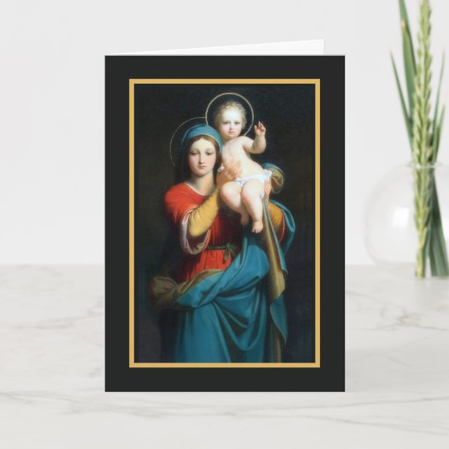 TARJETA DE FESTIVIDAD DE FERIADO NAVIDAD (Anverso)
