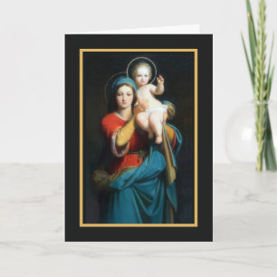 TARJETA DE FESTIVIDAD DE FERIADO NAVIDAD