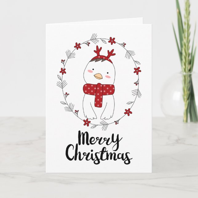 TARJETA DE FESTIVIDAD DE LA FOTO | Navidades de re (Anverso)