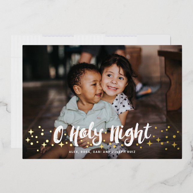 Tarjeta de festividad de Relieve metalizado para N (Sobre)