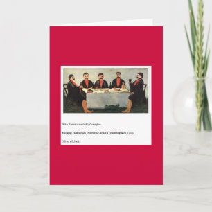 TARJETA DE FESTIVIDAD DE STALIN QUINTUPLETS