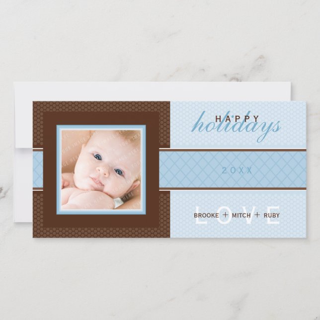 TARJETA DE FESTIVIDAD ELEGANTE :: dulzura 1 (Anverso)