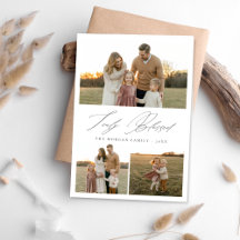 Tarjeta de festividad fotográfica cristiana verdad