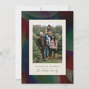 Tarjeta de festividad para tarjetas de fotos de ca