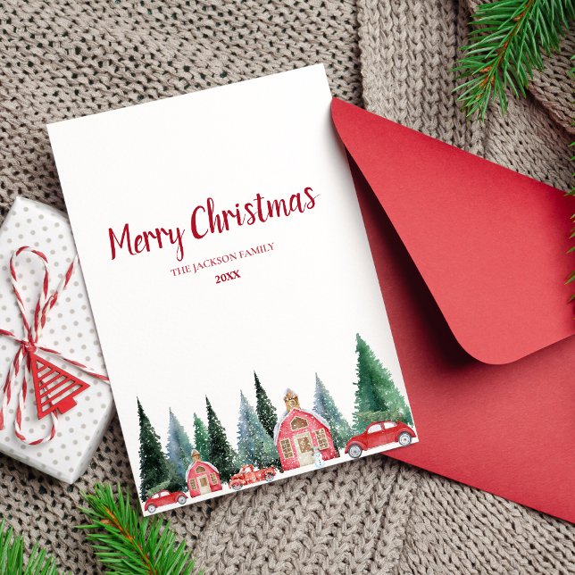 Tarjeta de festividad plegada por nombre de famili (Subido por el creador)