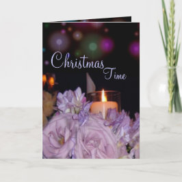 Tarjeta de fichar del navidad