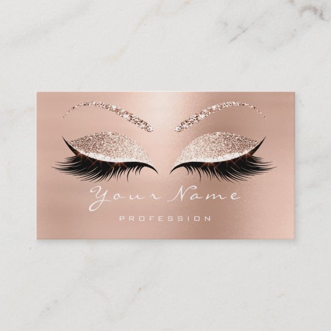 Tarjeta de fidelidad 10 Lágrimas de maquillaje Ext (Anverso)