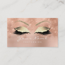 Tarjeta de fidelidad 10 Makeup Lashes Rosa Purpuri