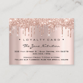 Tarjeta de fidelidad 6 Herbos de salud de nutrició