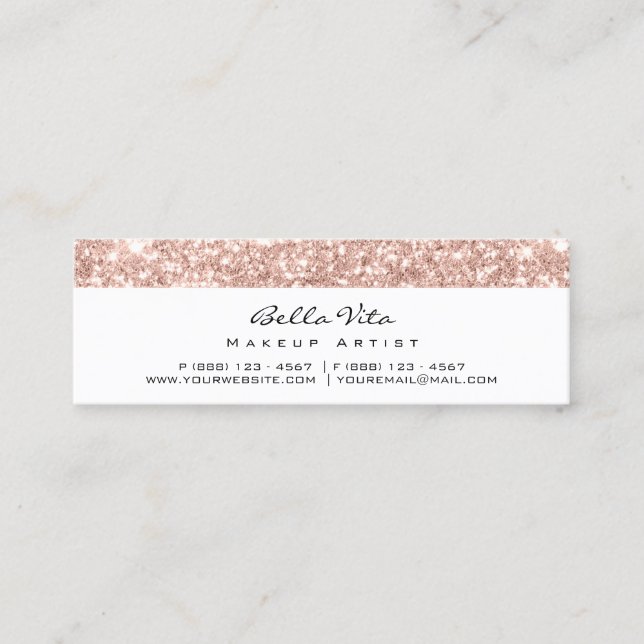 Tarjeta de fidelidad 6 Punking Makeup Blue Spark R (Anverso)