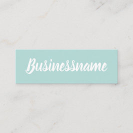 tarjeta de fidelidad azul moderna y moderna