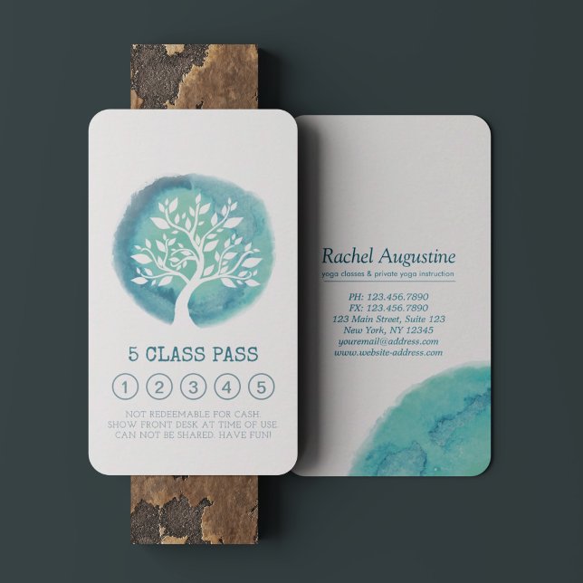 Tarjeta de fidelidad de clase del instructor de me (Subido por el creador)