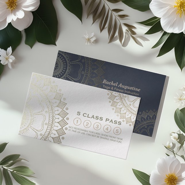 Tarjeta de fidelidad de clase del instructor de me (Subido por el creador)