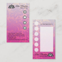 Tarjeta de fidelidad de negocios de personalizable